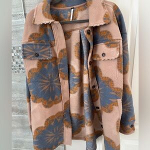 Free people fleece shacket
